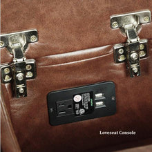 Load image into Gallery viewer, Montana Brown Reclining Loveseat