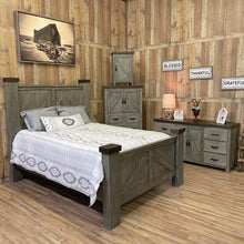 Load image into Gallery viewer, Weathered Farmhouse Bedroom Set