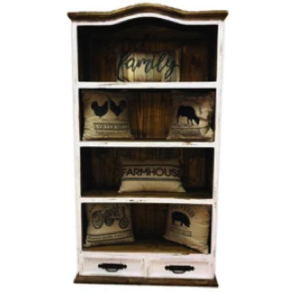 Gatlinburg 2 Drawer Bookcase